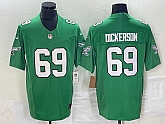 Men's Philadelphia Eagles #69 Landon Dickerson Green Alternate FUSE Vapor Limited Stitched Jersey,baseball caps,new era cap wholesale,wholesale hats